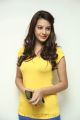 Actress Diksha Panth Pics in Light Yellow Top