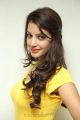 Actress Deeksha Panth Pics in Light Yellow Top