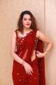 Actress Diksha Panth Red Saree Photos @ Operation 2019 Pre Release