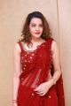 Actress Diksha Panth Red Saree Photos @ Operation 2019 Pre Release