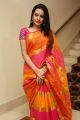 Actress Deeksha Panth Silk Saree Photos @ Style Bazaar Launch