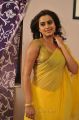 Actress Dimple Chopade Hot in Yellow Transparent Saree Stills