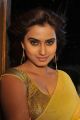 Actress Dimple Chopda in Yellow Chiffon Saree Stills