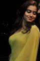 Actress Dimple Chopade in Yellow Chiffon Saree Stills