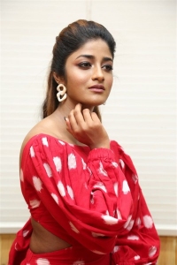 Khiladi Movie Actress Dimple Hayathi Red Dress Photos