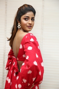 Actress Dimple Hayathi Red Dress Photos