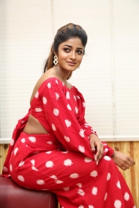 Actress Dimple Hayathi Red Dress Photos