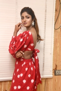 Actress Dimple Hayathi Red Dress Photos