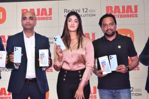 Dimple Hayathi Unveils Redmi 12 Series 5G at Bajaj Electronics