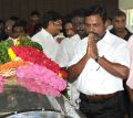 Thol.Thirumavalavan Pay last Respects to Dinathanthi owner Sivanthi Adithan Photos