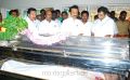 MK Stalin Pay last Respects to Dinathanthi owner Sivanthi Adithan Photos