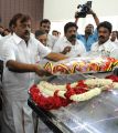 Vijayakanth Pay last Respects to Dinathanthi owner Sivanthi Adithan Photos