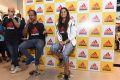Amrith Gopinath, Director, Brand Activations, adidas India & Dipika Pallikal at the official Launch of adidas Uprising press conference