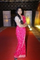 Actress Divi Vadthya Pink Saree Photos