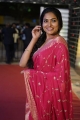 Actress Divi Vadthya Pink Saree Photos