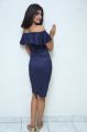 Actress Divya Photos in Blue Dress