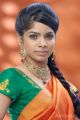 Actress Divya in Silk Saree Photoshoot Pics