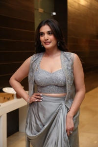 Divyansha Kaushik Latest Pics @ Takkar Pre Release Event