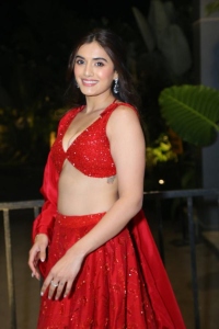 Actress Divyansha Kaushik Stills @ Michael Movie Pre Release Event