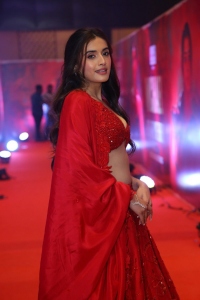 Actress Divyansha Kaushik Stills in Red Dress