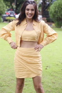 Actress Divyansha Kaushik Pictures @ Ramarao On Duty Interview