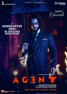 Agent Movie Diwali Wishes Poster HD