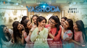 Yashoda Movie Diwali Wishes Poster HD