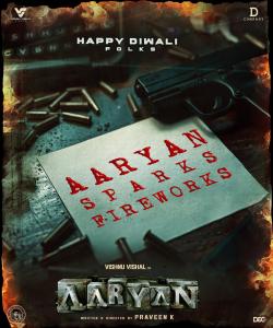 Aaryan Movie Diwali Wishes Poster HD