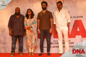 Nelson, Nimisha, Atharva, Ambeth Kumar @ DNA Movie Launch Stills