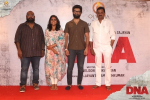 Nelson, Nimisha, Atharva, Ambeth Kumar @ DNA Movie Launch Stills