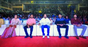 Double Tuckerr Audio Launch Stills