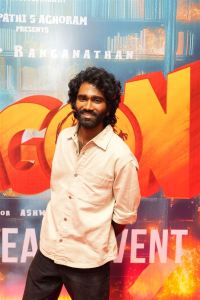 Pradeep Ranganathan @ Dragon Pre Release Event Stills