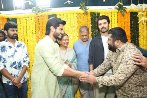 Anand, Vijay Deverakonda, KE Gnanavel Raja @ Duet Movie Opening Stills