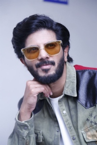 Actor Dulquer Salmaan Photos @ Sita Ramam Movie Interview