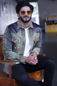 Actor Dulquer Salmaan Photos @ Sita Ramam Movie Interview