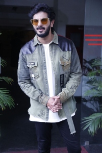 Actor Dulquer Salmaan Photos @ Sita Ramam Movie Interview