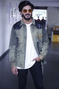 Actor Dulquer Salmaan Photos @ Sita Ramam Interview