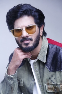 Actor Dulquer Salmaan Photos @ Sita Ramam Interview