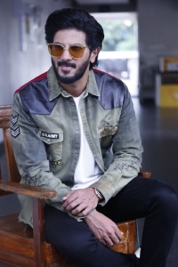 Actor Dulquer Salmaan Photos @ Sita Ramam Movie Interview