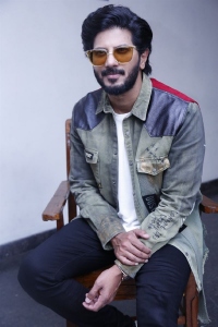 Actor Dulquer Salmaan Photos @ Sita Ramam Movie Interview