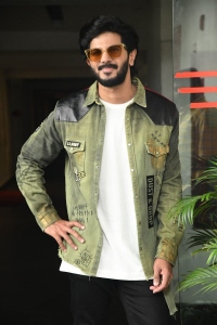 Actor Dulquer Salmaan Photos @ Sita Ramam Interview