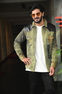 Actor Dulquer Salmaan Photos @ Sita Ramam Movie Interview