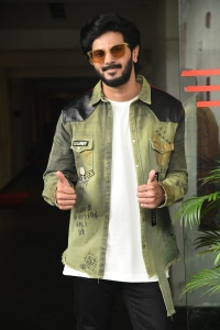 Actor Dulquer Salmaan Photos @ Sita Ramam Interview