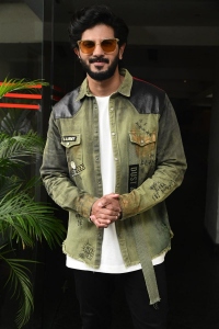 Actor Dulquer Salmaan Photos @ Sita Ramam Interview