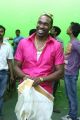 cricketer Dwayne Bravo at Ula Movie Shooting Spot Stills