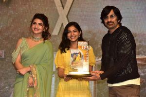 SreeLeela, Ravi Teja @ Eagle X Dhamaka Celebrations Event Stills