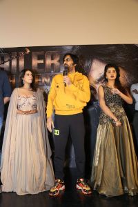 Kavya Thapar, Ravi Teja, Anupama Parameswaran @ EAGLE Movie Trailer Launch Event Stills