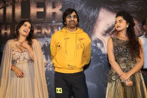 Kavya Thapar, Ravi Teja, Anupama Parameswaran @ EAGLE Movie Trailer Launch Event Stills