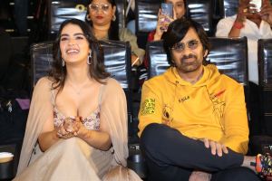 Kavya Thapar, Ravi Teja @ EAGLE Movie Trailer Launch Event Stills