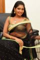Heroine Eesha Hot Black Saree Photos